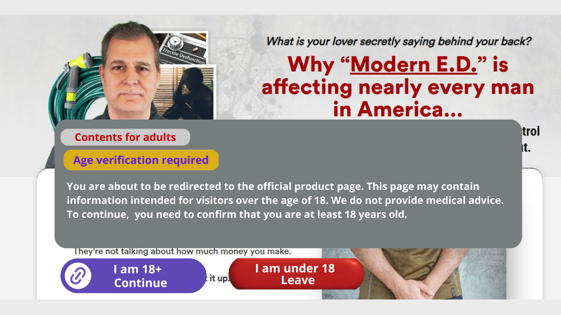 PRIME BOOST - Age Verification