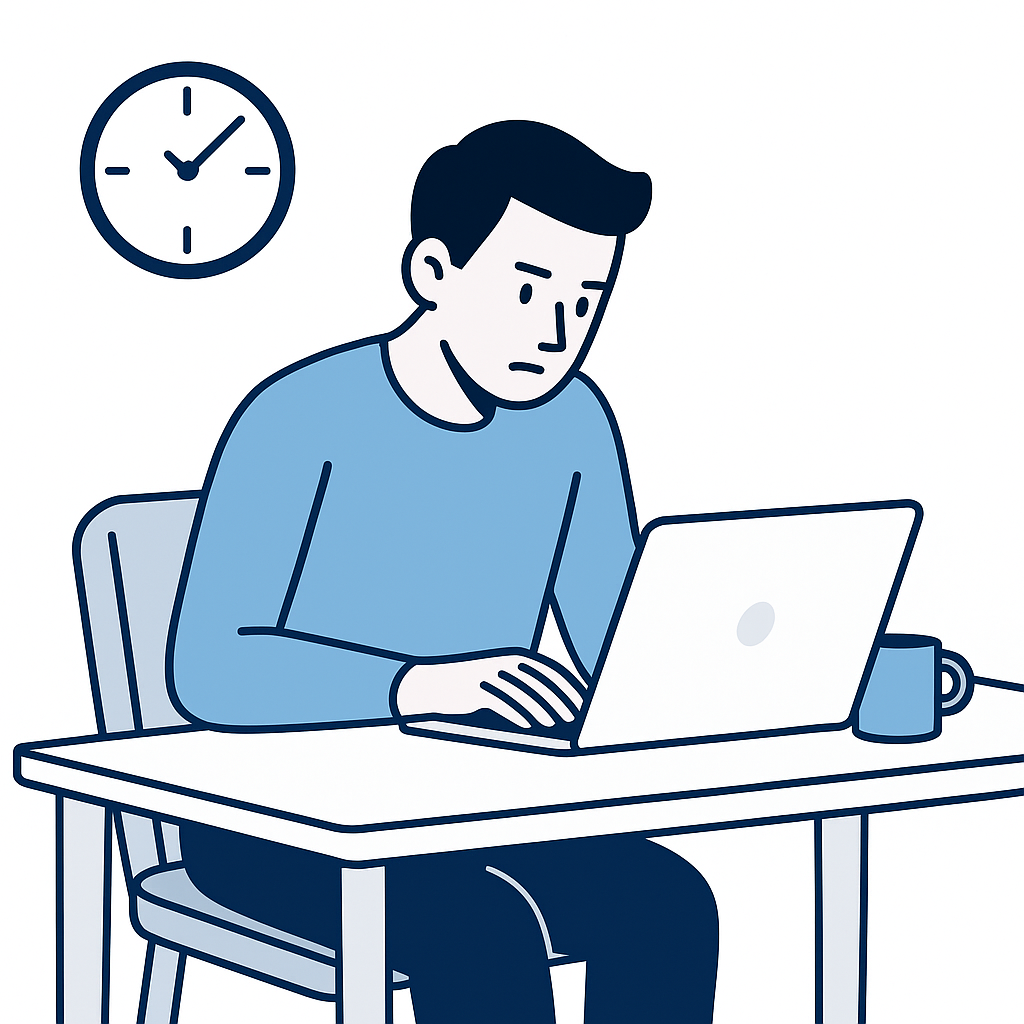 Copo de água e café da manhã leve em fundo branco